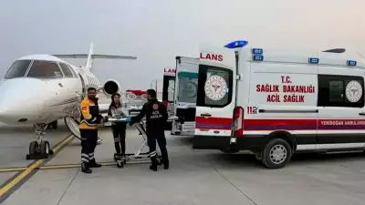 6 Günlük Bebek Ambulans Uçakla İstanbul'a Sevk Edildi