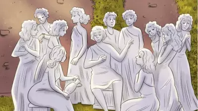 Bu Heykellerden Biri Gerçek İnsan! Gözlem Yeteneğinizi Test Edin