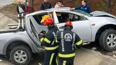 Denizli'de Feci Kaza: 1 Ölü, 1 Yaralı