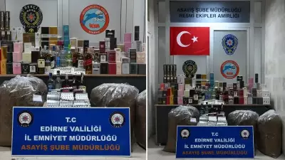 Edirne'de Büyük Operasyon: 784 Sentetik Hap ve Kaçak Mallar Ele Geçirildi