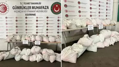 Edirne'de Tırda Saklı 2.5 Milyon Uyuşturucu Hapı ve 16 Kilo Esrar Ele Geçirildi