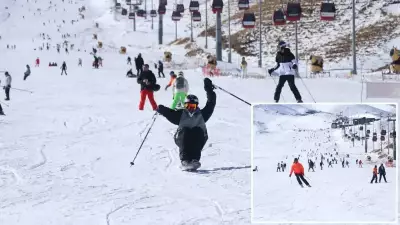 Erciyes Kayak Merkezi'nde Yeni Sezon Coşkusu: 250 Bin Ton Suni Kar Üretildi