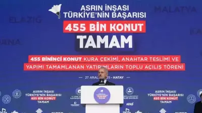 Hatay'da 455 Bin Konut Teslimi: 87 Milyarlık Yatırım ve Amanos Tüneli Müjdesi