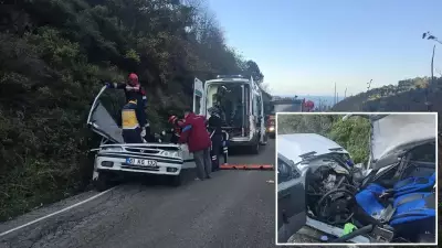 Mersin'de Heyelan: Kaya Parçası Otomobile Düştü, 5 Yaralı