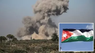 Ürdün Suriye'de Uyuşturucu ve Silah Şebekelerini Havadan Vurdu