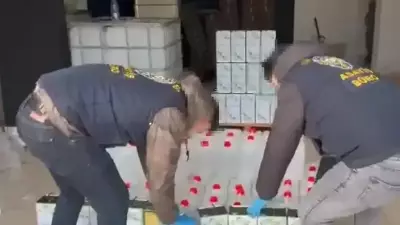 İstanbul'da Yılbaşı Öncesi Büyük Operasyon: 3 Bin Litre Kaçak Alkole El Konuldu