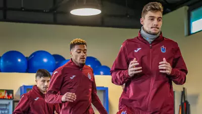 Trabzonspor, Süper Kupa Yarı Finali için Gaziantep'te antrenmanlara başladı