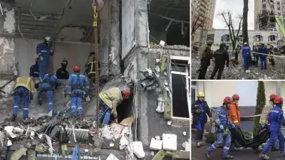 Zelenskiy-Trump Görüşmesi Öncesi Kiev'e Büyük Saldırı: 1 Ölü, 30 Yaralı