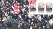 3 Şehit Polis Memuru Gözyaşlarıyla Toprağa Verildi