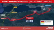 78 Kilometrelik Güney Marmara Otoyolu: Yalova-İzmit Bağlantısı Detayları