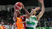 Bursaspor Basketbol, Galatasaray'ı Uzatmalarda 91-87 Mağlup Etti