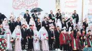 Gazze'de 54 Çift Savaşın Gölgesinde Toplu Nikâhla Hayata Tutundu