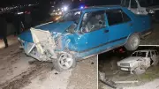 Konya'da İki Otomobilin Çarpıştığı Kazada 6 Kişi Yaralandı
