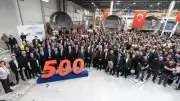 TUSAŞ, Airbus A320 için 500. SWIFT gövde teslimatını gerçekleştirdi