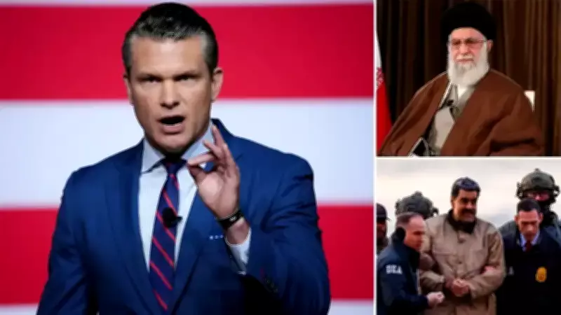 ABD Savunma Bakanı Hegseth, İran'ı Venezuela Örneğiyle Tehdit Etti