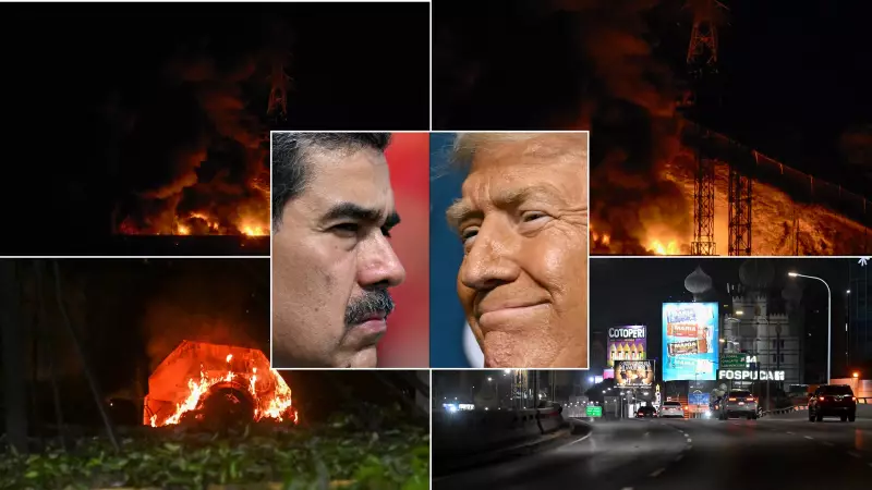 ABD Venezuela'yı Vurdu: Maduro Kaçırıldı, OHAL İlan Edildi