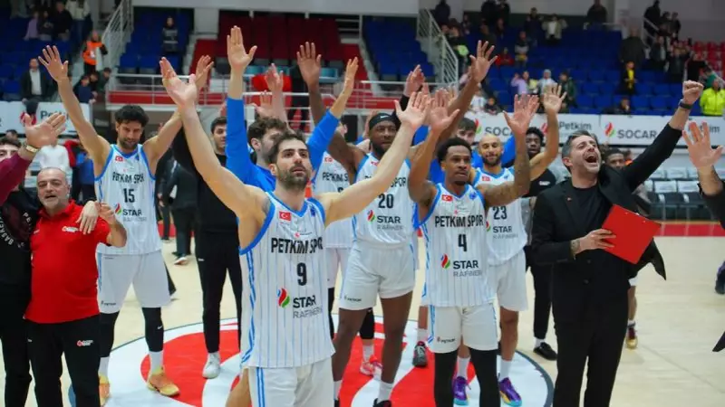 Aliağa Petkimspor, FIBA Avrupa Kupası'nda Peristeri'yi 82-61 Yendi
