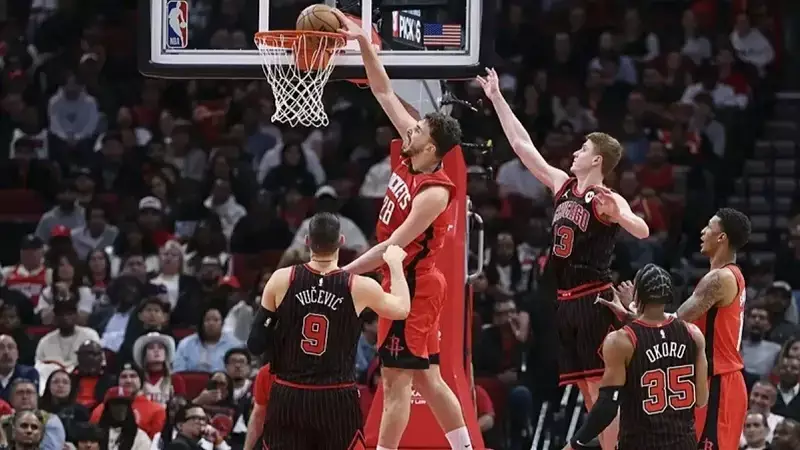 Alperen Şengün'lü Houston Rockets, Chicago Bulls'u 119-113 yendi!