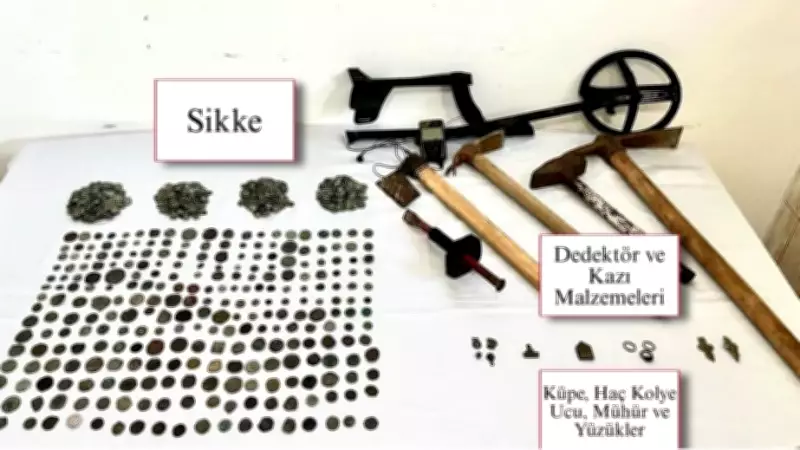 Çanakkale'de Tarihi Eser Kaçakçılığı Operasyonu: Roma ve Osmanlı Dönemlerine Ait 1288 Sikke Ele Geçirildi