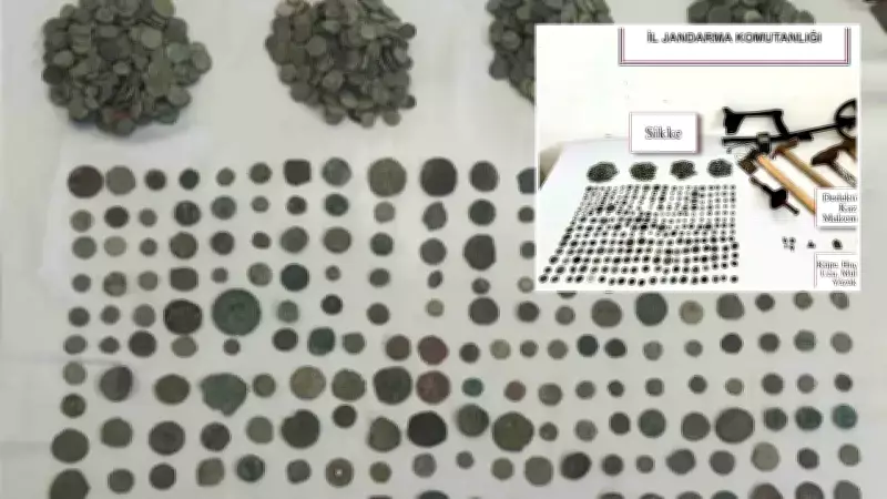 Çanakkale'de Tarihi Eser Kaçakçılığına Büyük Darbe: 1288 Parça Ele Geçirildi