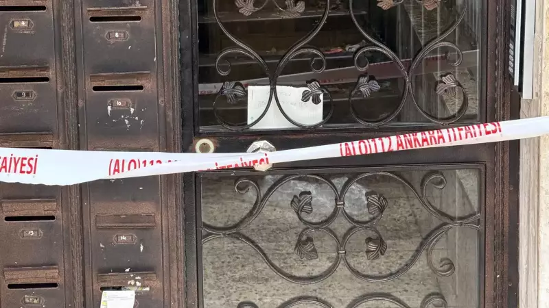 Ankara Çankaya'da Apartmanda Kolon Çökmesi: Bina Tahliye Edildi