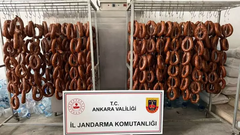 Ankara'da Dev Operasyon: 11 Bin 400 Kg Sahte Et ve Gıda Ele Geçirildi