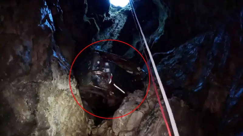 Antalya Mağarasında Hurda Otomobil Keşfi: Sosyal Medya Yıldızı Şaşkın