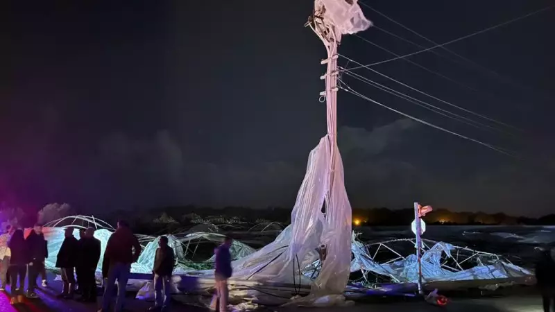 Antalya'da Fırtına, Sel ve Hortum Felaketi: Bir Yaralı, Geniş Çaplı Hasar