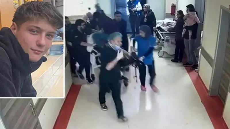 Atlas Çağlayan'ın Hastanedeki Son Anları Kameralara Yansıdı: Herkes Onun İçin Koştu