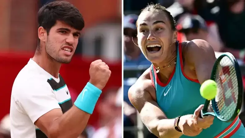 Avustralya Açık'ta Alcaraz, Sabalenka ve Gauff Çeyrek Finale Yükseldi
