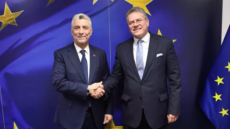 Bakan Bolat AB Komiseri Sefcovic ile Görüştü: Türkiye'nin Merkezde Olması Vurgulandı