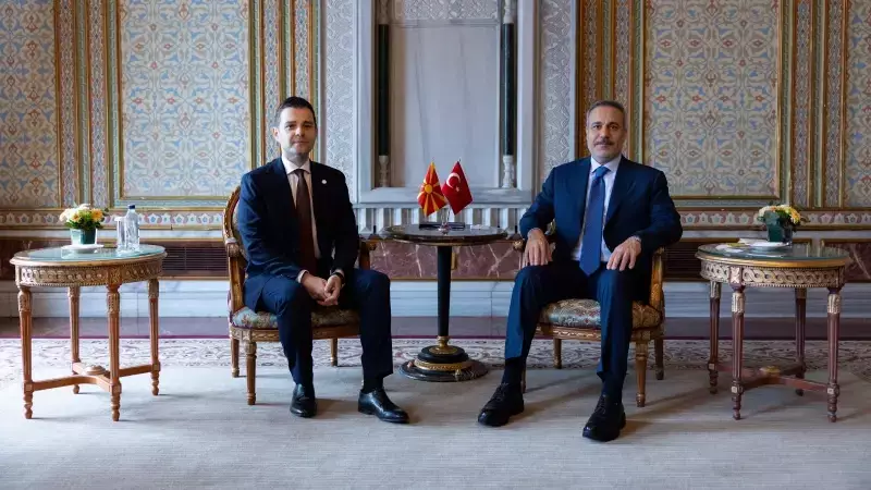 Bakan Fidan, Kuzey Makedonya Dışişleri Bakanı Mucunski ile Görüştü