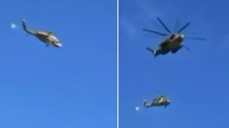 Batı Şeria'da İsrail Helikopteri Düştü: Halat Kopması Nedeniyle