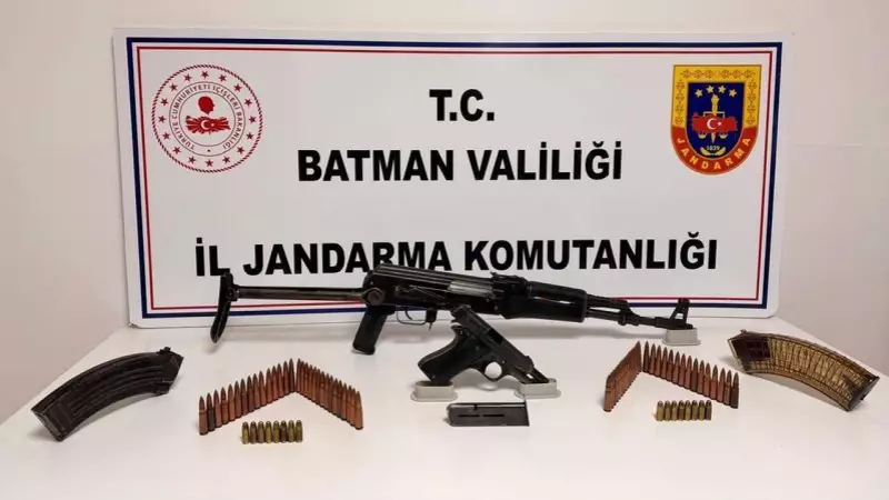 Batman'da Jandarma Silah Kaçakçılığı Operasyonu: 1 Kişi Tutuklandı