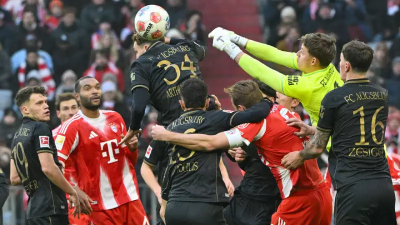 Bayern Münih, Augsburg Karşısında İlk Mağlubiyetini Aldı: 2-1