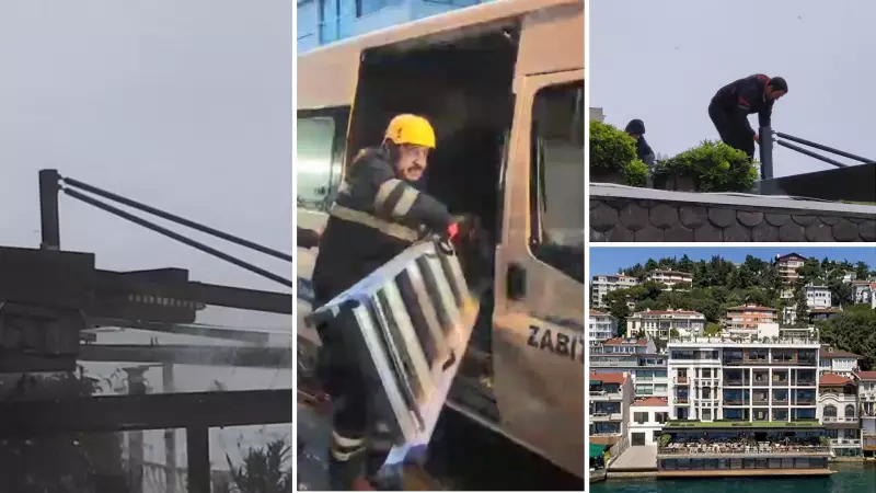 Bebek Otel'de Kaçak Bölümlerin Yıkımı Başlıyor: Uyuşturucu ve Kumar Operasyonu