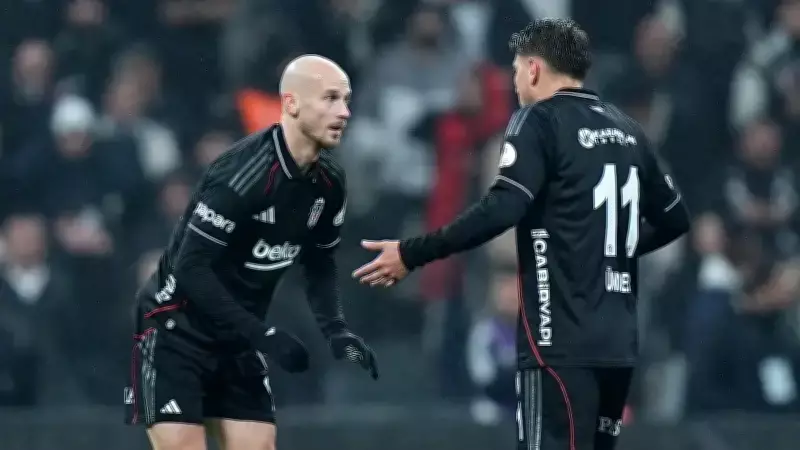 Beşiktaş, Konyaspor'u 2-1 Mağlup Ederek Süper Lig'de Puanını 36'ya Çıkardı