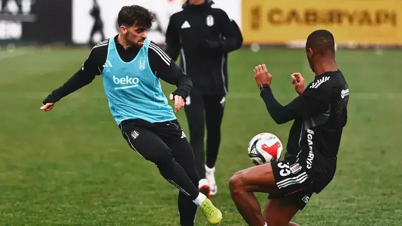 Beşiktaş, Sergen Yalçın Yönetiminde Antrenmanda Yoğun Tempo İle Çalıştı