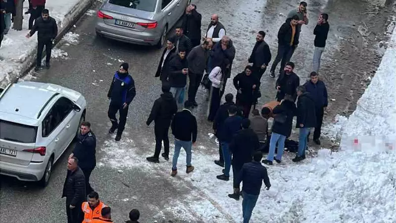 Bitlis Tatvan'da Çatıdan Düşen Kar Kütlesi 20 Yaşındaki Genç Kızı Canından Etti