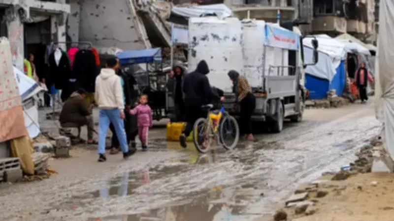 BM: Gazze'de Kış Şartları Nedeniyle 11 Çocuk Donarak Hayatını Kaybetti