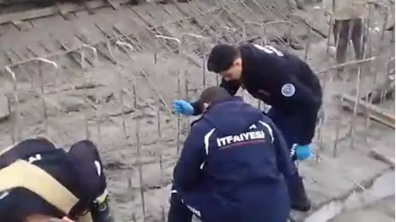 Bursa'da İnşaatta Çöken Kalıplar Altında Kalan İşçi Hayatını Kaybetti