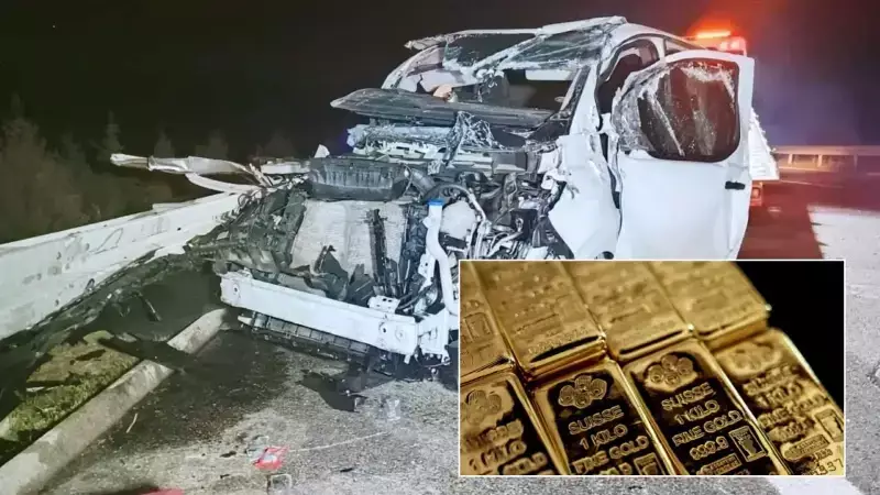 Bursa'da Zırhlı Araç Kazası: 11 Kilo Altın Kayıp, Üç Görevli Yaralandı