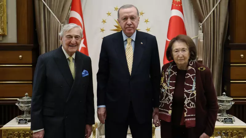 Cumhurbaşkanı Erdoğan, Koç Ailesi'ni Beştepe'de Ağırladı