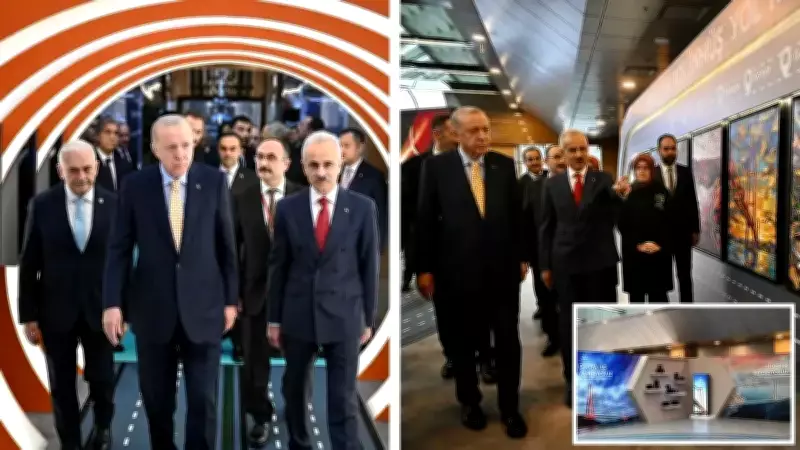 Cumhurbaşkanı Erdoğan ve Bakan Uraloğlu, 30 Bin Kilometre Bölünmüş Yol Sergisini Ziyaret Etti