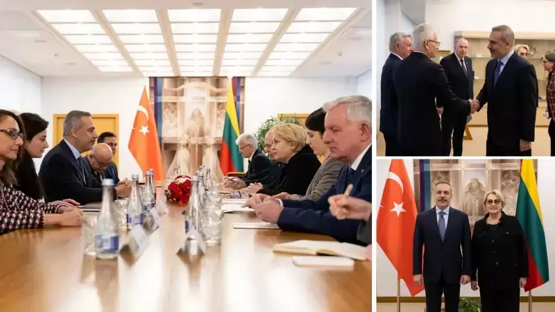 Dışişleri Bakanı Fidan, Vilnius'ta Baltık Ülkeleri Dışişleri Bakanları Toplantısı'na Katıldı