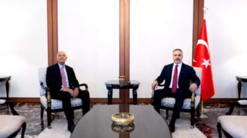 Dışişleri Bakanı Hakan Fidan, ABD'nin Ankara Büyükelçisi ve Suriye Özel Temsilcisi Tom Barrack'ı Kabul Etti