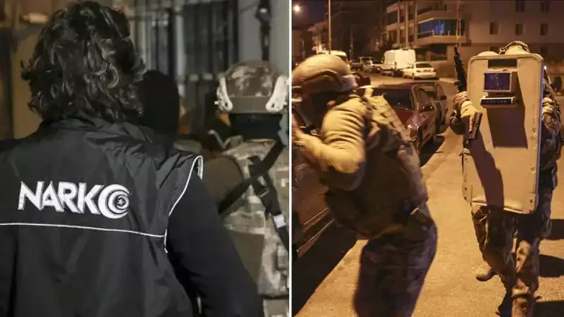 Diyarbakır ve Manisa'da Narkokapan Operasyonu: 445 Şüpheli Yakalandı