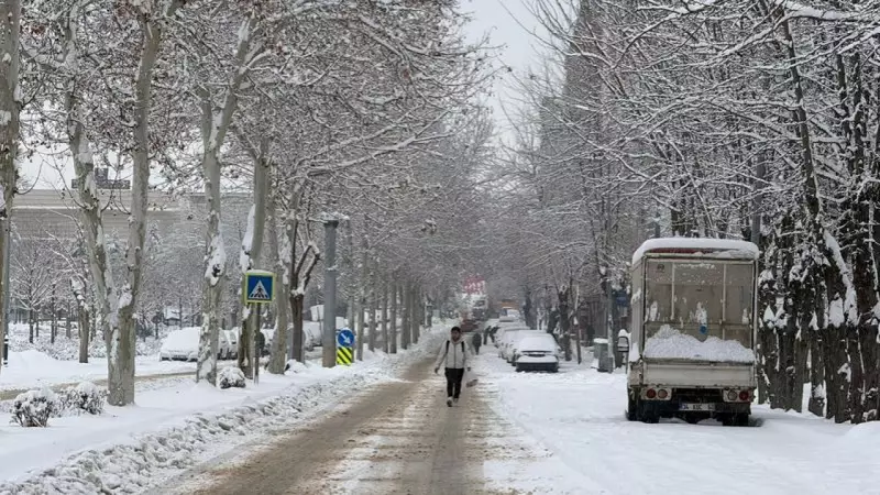 Diyarbakır ve Şırnak'ta Yoğun Kar Yağışı: Uçuşlar İptal, Köy Yolları Kapandı