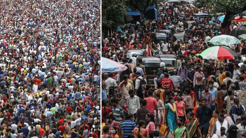 Dünya Nüfusu 8,2 Milyarı Aştı: İşte Kıtalar ve Ülkelerin Dağılımı