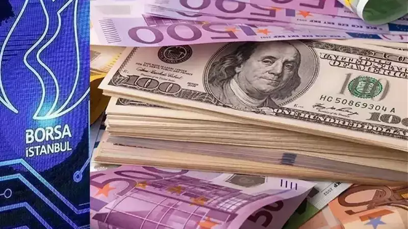 Dolar ve Euro'da Güncel Rakamlar Açıklandı, Borsa İstanbul'da Yükseliş